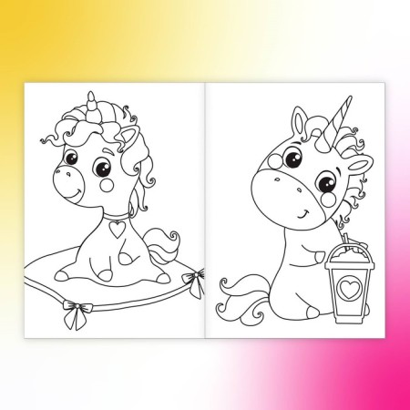 Coloring sets "for girls", 8 pcs. 12 p.-10