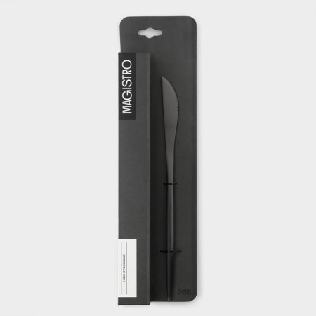 A set of stainless steel knife magistro "folk", length 22.5 cm, 6 pcs-4