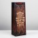 Package for the bottle "Happiness and good luck", 13 x 36 x 10 cm, New Year