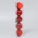 Set of balls plastic D-5.5 cm, 5 pcs "Carnival" Assorted, Red