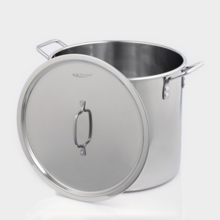 Boiler "General catering", 25 l, d = 35 cm, h = 30 cm, metal lid, rugged handles-2