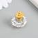 Pen for the casket Metal "Crystal Transparent" gold 2.6x2.6x2.4 cm