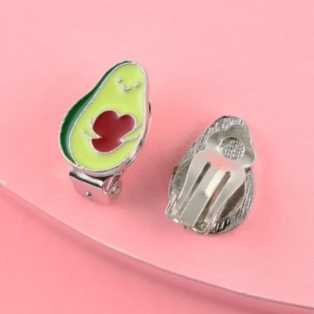 Earrings Clips Children's "Avacaden Pitus"-3