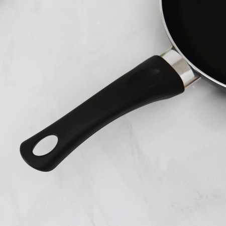 LITE pan, D = 18 cm, plastic handle, glass cover, anti -stick coating, black color-3