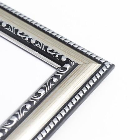 Photo frame plastic "Mira" 40x50 cm silver (plastic screen)-2