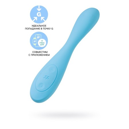 G-satiffyer g-spot flex 4+ point stimulator, blue color