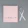 Bearbox Gift Two -way folding, packaging, “peonies”, 20 x 18 x 5 cm