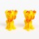 Miniature Puppet "Dragon", set 2 pcs., Size 1 pc. - 2.8 × 3.2 cm