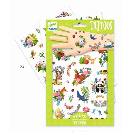 Djeco Tattoos "Spring"
