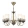Freya Fr2563-PL-05-Bz Sherborne, 562x562x1074 mm, E14, 5x60W, bronze color