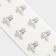 Set of stickers for business "for you", 50 pcs, 2 × 2 cm