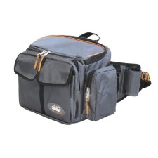 Bag Fisheries Fish -like Fishing Hip Bag T2. 27x23x17 cm, gray color