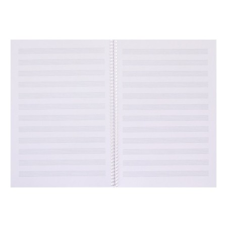 Note for notes A4, 24 sheets on the crest "Bach", with reference information, covered cardboard, block offset-3