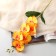 Artificial flowers "Orchid Falanople" premium, 7x55 cm, yellow