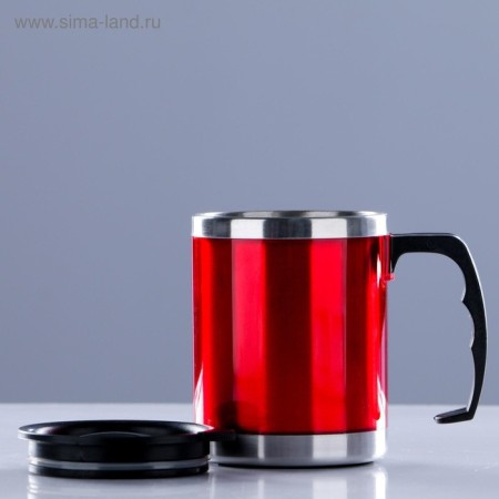 Thermal circle, 450 ml, Altai, retains heat 2 hours, 11 x 12 cm, red-1