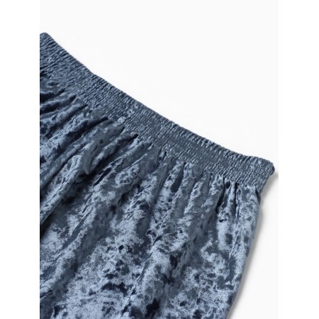 Home Home (longshit and shorts) KAFTAN "velvet", 48-50, gray/pigeon-11