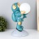 Sponel "Cosmonaut" LED from Batteries Green 16x16x30.5 cm Risalux
