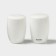 Set for spices Magistro OliveQueen, Solonka, Listen, Porcelain, White