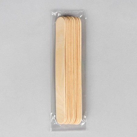 Spit for depilation, wooden, 15 × 1.7 cm, 10 pcs-4