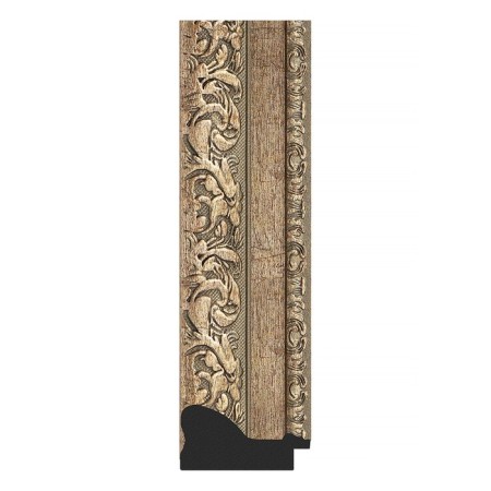Mirror in the baguette frame, vignette antique silver 85 mm, 65x85 cm-2