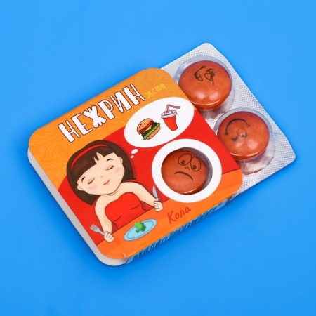 Chewing gum "Nezhrin" with the taste of Cola, 14 g