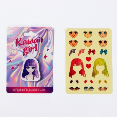 Icon "anime", 2.5 x 3.3 cm-2