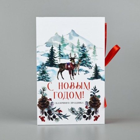 Box - Kniga "Fairytale holiday", 20 x 12.5 x 5 cm, New Year-2