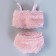 Clothes for dolls "Cute linen", pink color