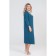 Female dress, size 64, turquoise color
