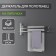 Towel holder, 4 knitting needles, Velcro
