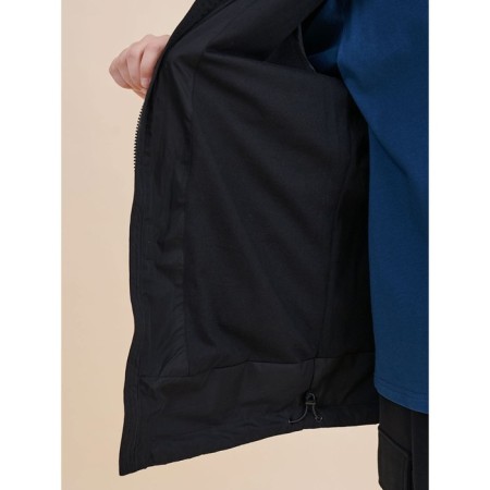 Windbreaker for boys, height 128 cm, black color-9