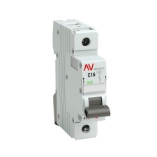Automatic circuit breaker EKF MCB6-1-16C-AV 1P, 16A, 6ka