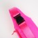 Lightning waist bag, 2 pockets, pink color