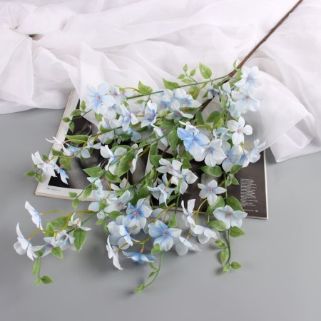 Flowers artificial "Pigo Pigo" 87 cm, blue