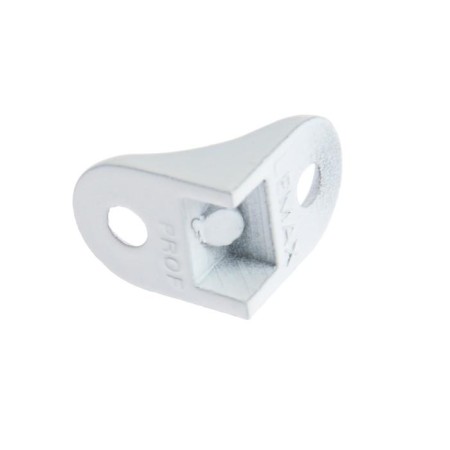 Regional holder for wooden shelves, 14x18mm, white glossy-1