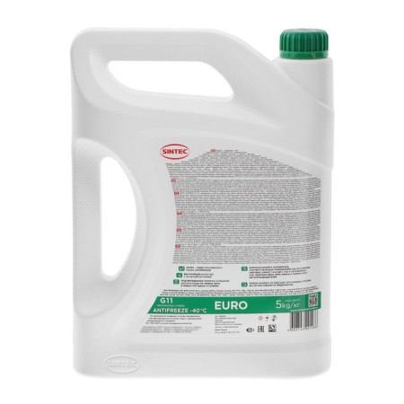Sintec Euro Antifreeze, Green G-11, 5 kg-4
