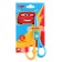 Baby scissors 13 cm, plastic two -tone pens, cars, mix