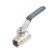 Ballic Aqualink, PN 50 tap, internal/internal thread 1/2, "lever, nickel.