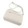 Female bag, artificial leather, beige 25x9x17 cm