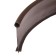 Border tape, 0.11 × 10 m, thickness 1 mm, plastic, brown, kanta