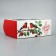 Box for cupcakes Folding with bilateral application of "bullfinch", 25 x 17 x 10 cm, new year