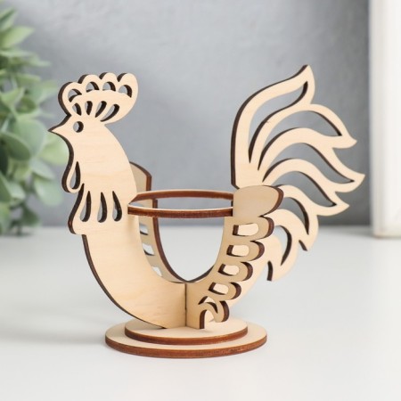 Easter stand "Cockerel" 14.5x10.3x10 cm (set of 5 parts)-1