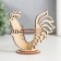 Easter stand "Cockerel" 14.5x10.3x10 cm (set of 5 parts)