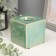 Ceramics candlestick for 1 candle "I love strongly" 8x8.2x8.3 cm
