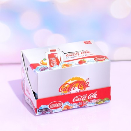 Lip balm "Soda drinks", mix-8