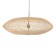Ceiling light from rattan "Balance" 1x120W, E27, 80x80x35 cm