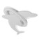 LUSTRAL STDD "Dolphin LED 140W 3000-6000K Dimmer White 60x60x9 cm Bayerlux
