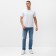 Men's T-shirt Minaku "Future" Color White, rr 52