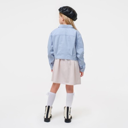 Children's dress with long sleeve KAFTAN "Amore", size 36 (134-140)-4