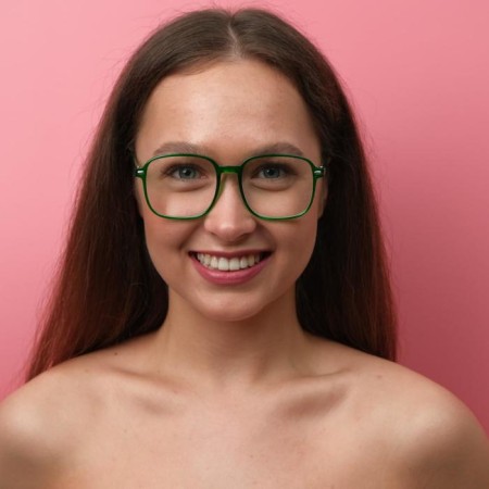 Glasses for the computer Women's "Master K", lens 5 x 5.7 cm, width 14 cm, pipe 15 cm